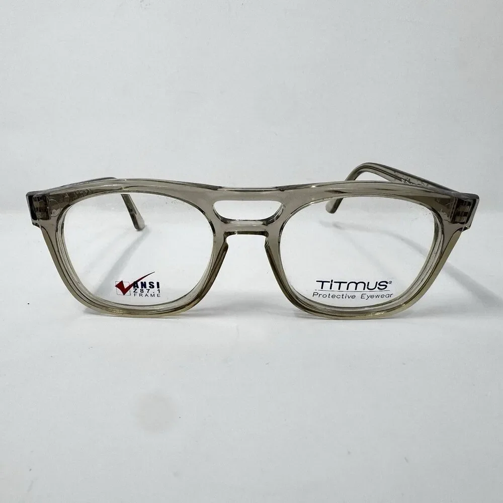 Titmus T83 GRA CS77 Z87-2 Protective Eyeglass Frames 52-20-145 Gray